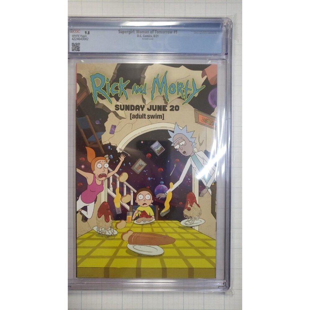 SUPERGIRL WOMAN OF TOMORROW #1 CGC 9.8 GARY FRANK COVER DC COMICS!! - Picture 2 of 4